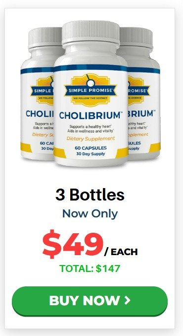 Cholibrium 3 bottle package price
