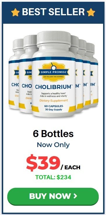 Cholibrium 6 bottle best value offer