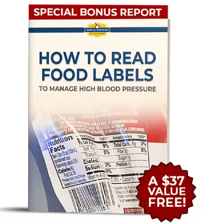 Cholibrium bonus food label reading guide